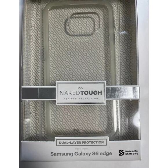 Case Mate Samsung Galaxy, S6 Edge, Naked, Touch Phone Case (set Of 2) - Picture 3 of 3